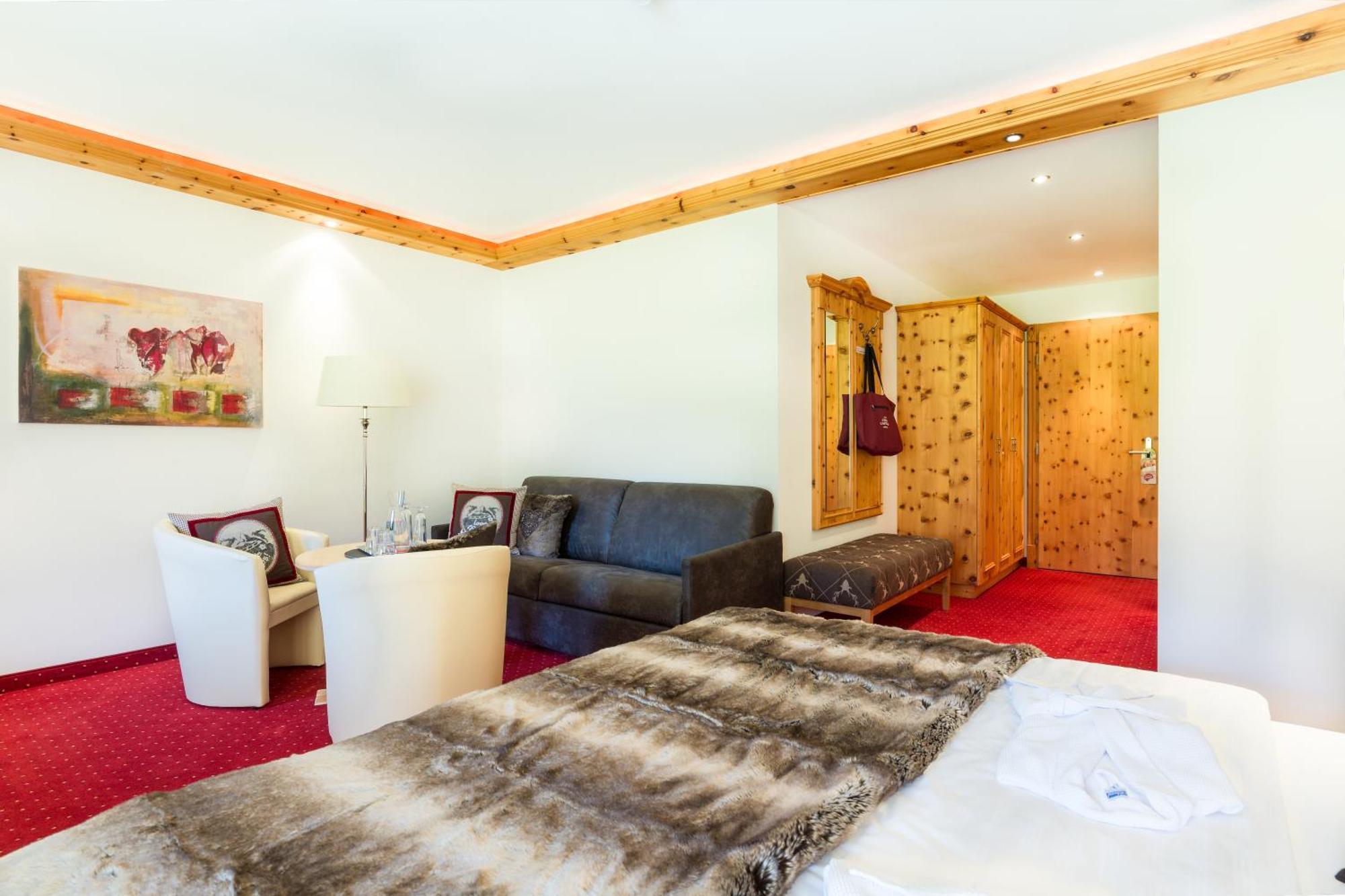 Chasa Castello Relax & Spa Samnaun Phòng bức ảnh